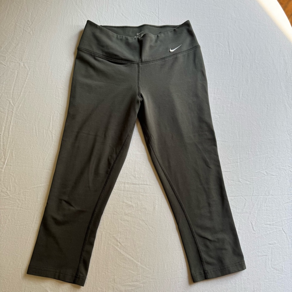 Nike Kids Charcoal Gray Leggings